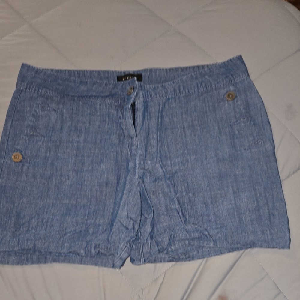 The Limited Light Blue Demin Women's Shorts Size 8
